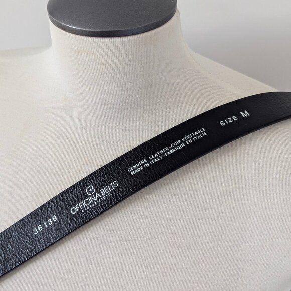 Officina Belts Leather Belt - Picture 6 of 8
